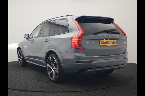 Volvo XC90 T8 Recharge AWD R-Design 7 Pers Long Range PHEV 456pk Dealer O.H | Luchtvering | Trekhaak Af Fabriek | Panodak | 360 Camera | Adaptive Cruise | Harman  / Kardon | Alcantara Sportstoelen Memory & Verwarmd | Keyless | Pilot Assist | Apple Carplay | Stuur Verwarmd | BLIS | Adaptive LED | Navigatie | Virtual | DAB | 22"L.M | Plug In Hybrid |