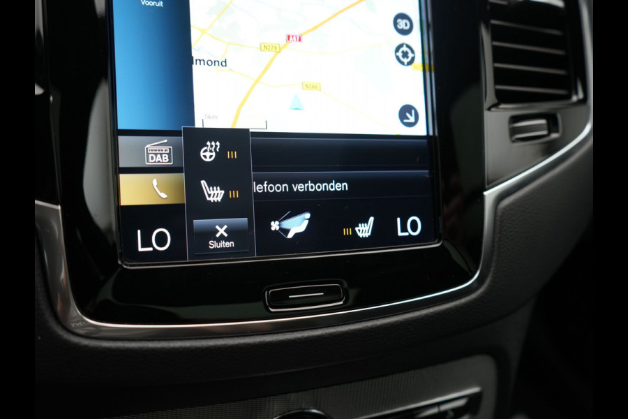 Volvo XC90 T8 Recharge AWD R-Design 7 Pers Long Range PHEV 456pk Dealer O.H | Luchtvering | Trekhaak Af Fabriek | Panodak | 360 Camera | Adaptive Cruise | Harman  / Kardon | Alcantara Sportstoelen Memory & Verwarmd | Keyless | Pilot Assist | Apple Carplay | Stuur Verwarmd | BLIS | Adaptive LED | Navigatie | Virtual | DAB | 22"L.M | Plug In Hybrid |