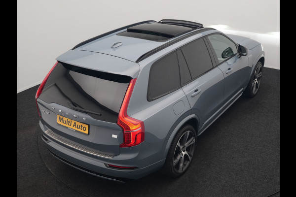 Volvo XC90 T8 Recharge AWD R-Design 7 Pers Long Range PHEV 456pk Dealer O.H | Luchtvering | Trekhaak Af Fabriek | Panodak | 360 Camera | Adaptive Cruise | Harman  / Kardon | Alcantara Sportstoelen Memory & Verwarmd | Keyless | Pilot Assist | Apple Carplay | Stuur Verwarmd | BLIS | Adaptive LED | Navigatie | Virtual | DAB | 22"L.M | Plug In Hybrid |