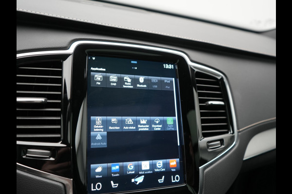 Volvo XC90 T8 Recharge AWD R-Design 7 Pers Long Range PHEV 456pk Dealer O.H | Luchtvering | Trekhaak Af Fabriek | Panodak | 360 Camera | Adaptive Cruise | Harman  / Kardon | Alcantara Sportstoelen Memory & Verwarmd | Keyless | Pilot Assist | Apple Carplay | Stuur Verwarmd | BLIS | Adaptive LED | Navigatie | Virtual | DAB | 22"L.M | Plug In Hybrid |