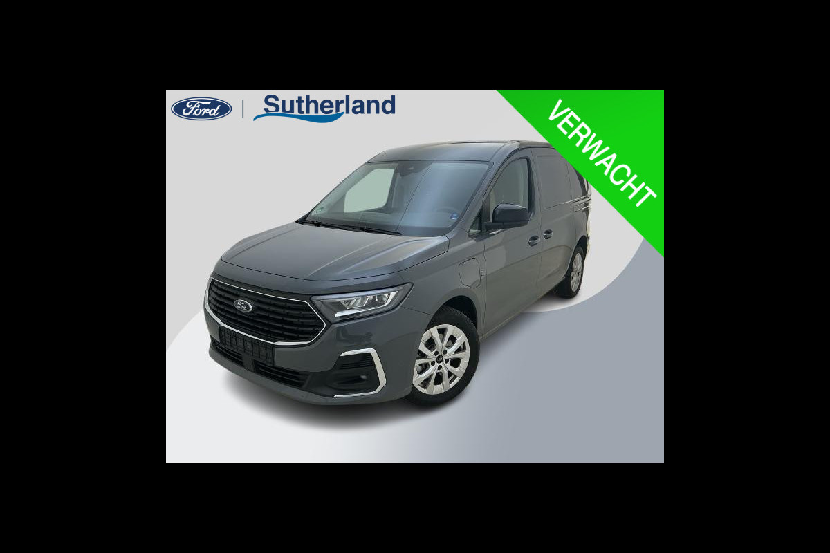 Ford Transit Connect 1.5 EcoBoost PHEV L2 Limited 150pk | Dubbele schuifdeur | Adaptieve cruise | Ruiten incl. wis/was achter | All Weather Banden | Stoel/stuur verwarming | Verlengde fabrieksgarantie tot 03-2029