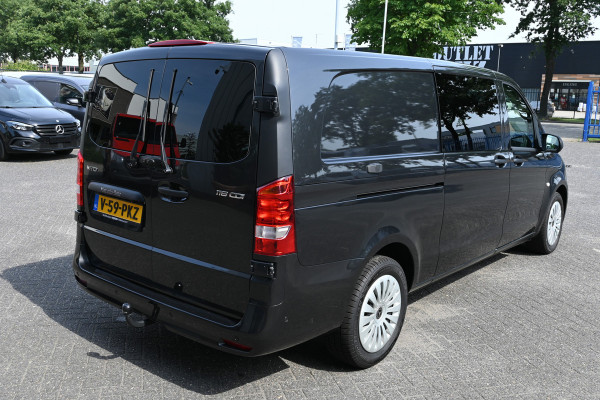 Mercedes-Benz Vito 116 CDI DC L3 Pro LED, 2500 kg trekhaak, Navigatie en Smartphone integratie, Etc.