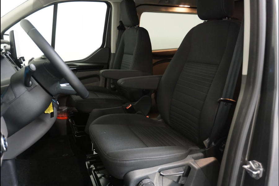 Ford Transit Custom 300 2.0 TDCI L2H1 Limited Dubbele Cabine Navigatie Airco 2 Schuifdeuren Trekhaak Parkeersensoren Apple Carplay Android auto DAB