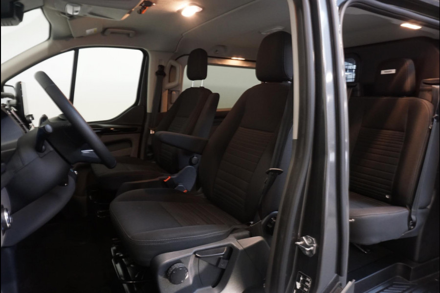 Ford Transit Custom 300 2.0 TDCI L2H1 Limited Dubbele Cabine Navigatie Airco 2 Schuifdeuren Trekhaak Parkeersensoren Apple Carplay Android auto DAB