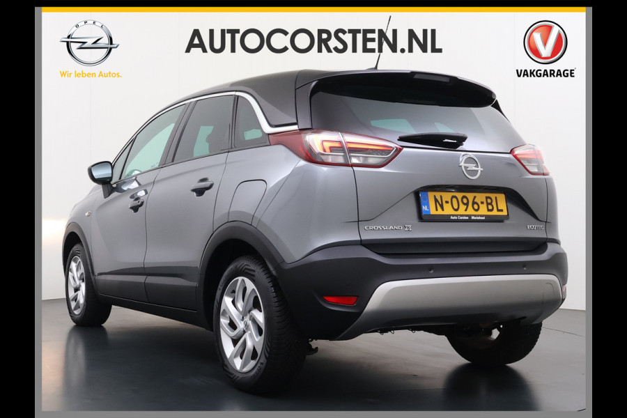 Opel Crossland X 1.2 Turbo 111PK Stoel+Stuurverwarming Two-Tone Navi Ecc Apple Carplay Android Auto Pdc Innovation Cruise Control Regen-Lichtsensor Lmv Led Isofix USB Dealeronderhouden