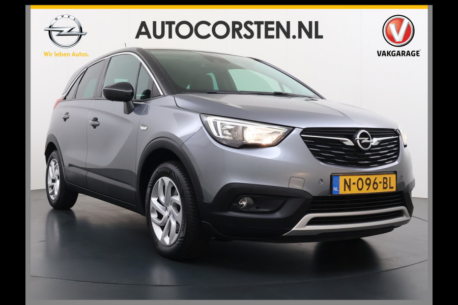 Opel Crossland X 1.2 Turbo 111PK Stoel+Stuurverwarming Two-Tone Navi Ecc Apple Carplay Android Auto Pdc Innovation Cruise Control Regen-Lichtsensor Lmv Led Isofix USB Dealeronderhouden