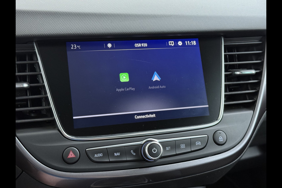 Opel Crossland X 1.2 Turbo 111PK Stoel+Stuurverwarming Two-Tone Navi Ecc Apple Carplay Android Auto Pdc Innovation Cruise Control Regen-Lichtsensor Lmv Led Isofix USB Dealeronderhouden