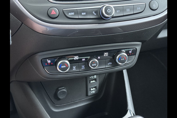 Opel Crossland X 1.2 Turbo 111PK Stoel+Stuurverwarming Two-Tone Navi Ecc Apple Carplay Android Auto Pdc Innovation Cruise Control Regen-Lichtsensor Lmv Led Isofix USB Dealeronderhouden