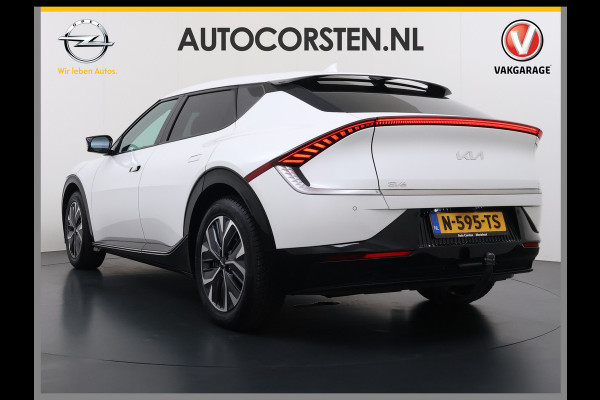 Kia Ev6 Plus Long Range 77.4kWh Trekhaak Warmtepomp Leder+Ventilatie+Verwarming Camera Adap.Cruise Meridian®-Audio Stuur+Achterbankverwa SOH 100% Elek.Achterklep Apple Carplay Android Auto Privacy Glas Pdc Lmv Led DAB 1.600KG Trekgewicht Dealeronderhouden