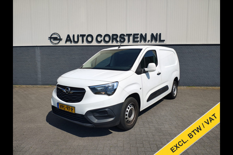 Opel Combo 1.5D 102PK L2H1 Euro 6 Airco Pdc Cruise Control Edition Achterdeuren Schuifdeur PVC Vloer