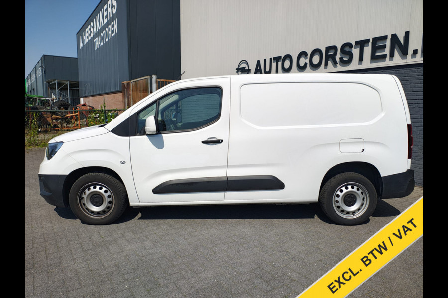 Opel Combo 1.5D 102PK L2H1 Euro 6 Airco Pdc Cruise Control Edition Achterdeuren Schuifdeur PVC Vloer