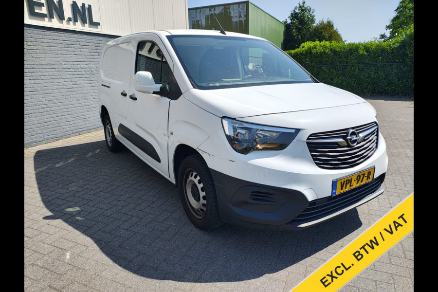 Opel Combo 1.5D 102PK L2H1 Euro 6 Airco Pdc Cruise Control Edition Achterdeuren Schuifdeur PVC Vloer