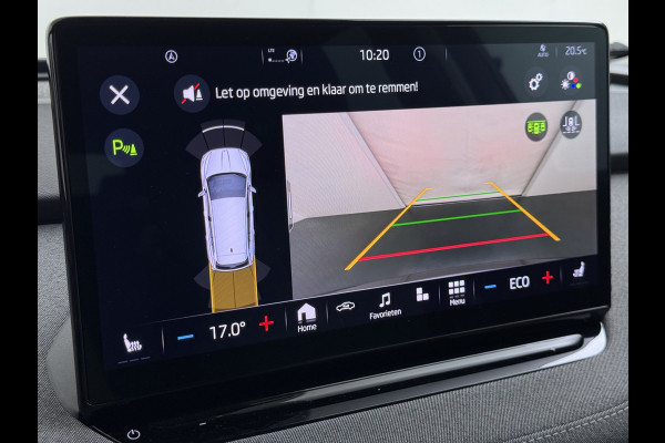 Škoda ENYAQ iV 60 SOH 91% Warmtepomp Adap.Cruise Stuur+Stoelverwarming Camera 3-Zone Ecc Navi Apple Carplay Android Auto Keyless Advanced Pdc Lane Assist Dodehoek Assist Lmv 19" Bluetooth DAB Virtual Cockpit Verkeersbord Detectie 1e Eigenaar Origineel Nederlandse Auto Dealeronderhouden