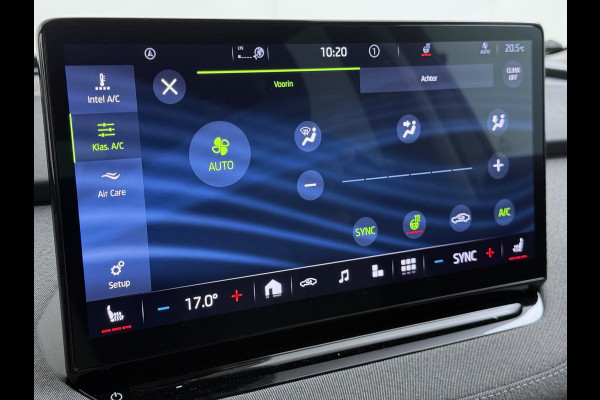 Škoda ENYAQ iV 60 SOH 91% Warmtepomp Adap.Cruise Stuur+Stoelverwarming Camera 3-Zone Ecc Navi Apple Carplay Android Auto Keyless Advanced Pdc Lane Assist Dodehoek Assist Lmv 19" Bluetooth DAB Virtual Cockpit Verkeersbord Detectie 1e Eigenaar Origineel Nederlandse Auto Dealeronderhouden