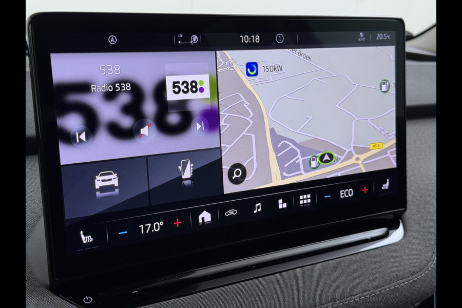 Škoda ENYAQ iV 60 SOH 91% Warmtepomp Adap.Cruise Stuur+Stoelverwarming Camera 3-Zone Ecc Navi Apple Carplay Android Auto Keyless Advanced Pdc Lane Assist Dodehoek Assist Lmv 19" Bluetooth DAB Virtual Cockpit Verkeersbord Detectie 1e Eigenaar Origineel Nederlandse Auto Dealeronderhouden