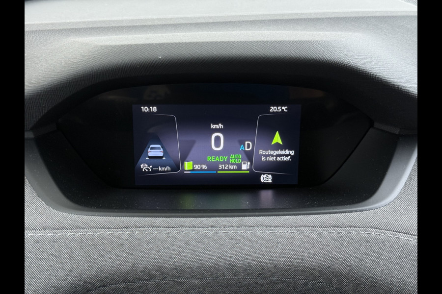 Škoda ENYAQ iV 60 SOH 91% Warmtepomp Adap.Cruise Stuur+Stoelverwarming Camera 3-Zone Ecc Navi Apple Carplay Android Auto Keyless Advanced Pdc Lane Assist Dodehoek Assist Lmv 19" Bluetooth DAB Virtual Cockpit Verkeersbord Detectie 1e Eigenaar Origineel Nederlandse Auto Dealeronderhouden