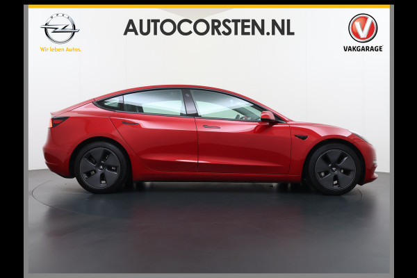 Tesla Model 3 Long Range AWD 75kWh Facelift Warmtepomp Elek.Achterklep Draadloze Tel.lader Leder Panoramadak Adap.Cruise Camera's Navi Ecc Sto Intel Atom® Lmv Lane Assist Dodehoekwaarschuwing Keyless Elek.Stoelen+Memory Google®-Maps Fabrieksgarantie op motor en accu tot 17-11-2028/192.000km