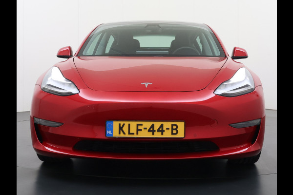 Tesla Model 3 Long Range AWD 75kWh Facelift Warmtepomp Elek.Achterklep Draadloze Tel.lader Leder Panoramadak Adap.Cruise Camera's Navi Ecc Sto Intel Atom® Lmv Lane Assist Dodehoekwaarschuwing Keyless Elek.Stoelen+Memory Google®-Maps Fabrieksgarantie op motor en accu tot 17-11-2028/192.000km