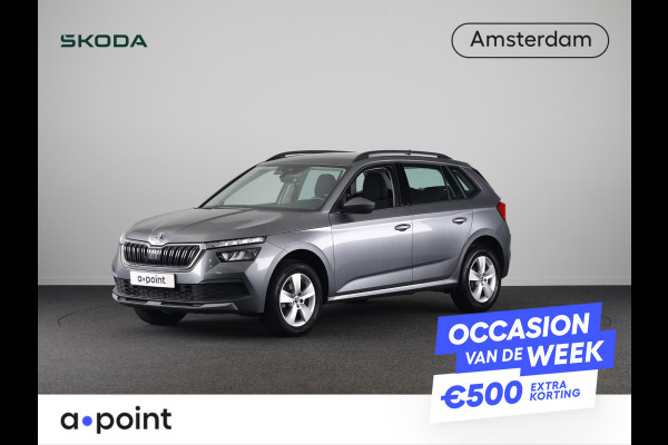 Škoda Kamiq 1.0 TSI Ambition 110 pk Automaat (DSG) | Verlengde garantie || Navigatie via App | Cruise control | LED koplampen | Apple Carplay/Android Auto |