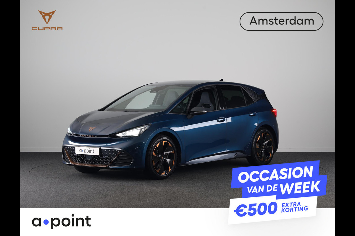CUPRA Born Performance One 62 kWh 204pk | SOH 89% | Parkeercamera | Navigatie | Verwarmbare voorstoelen | App connect | Verwarmbaar stuurwiel