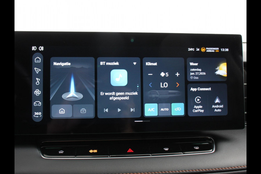 MG HS 1.5 PHEV Luxury Automaat Navigatie Apple Carplay/Android Auto Airco Cruise Control Lichtmetalen velgen Digitaal Dashboard