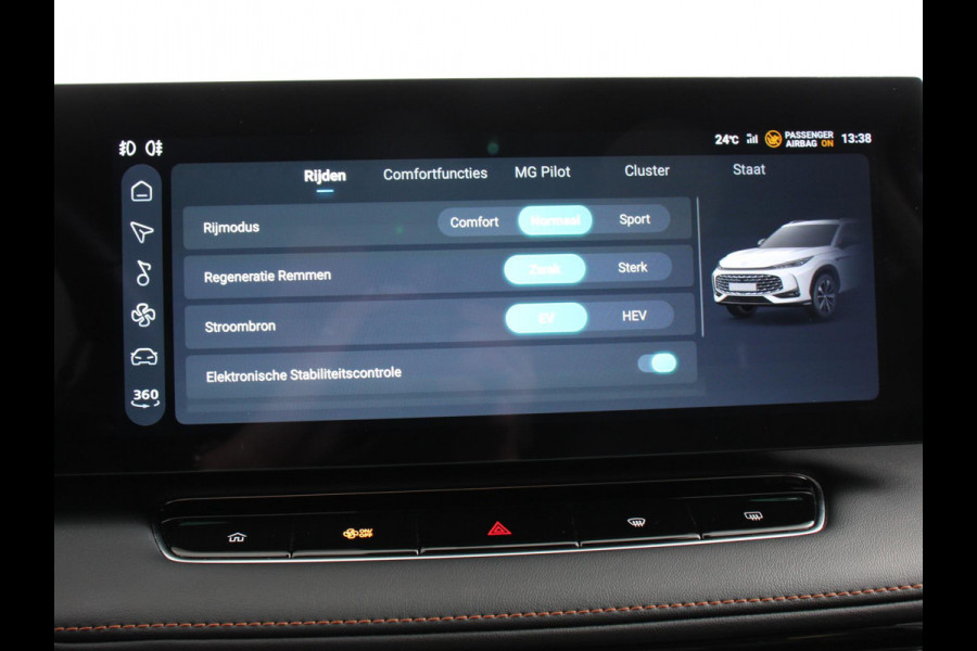 MG HS 1.5 PHEV Luxury Automaat Navigatie Apple Carplay/Android Auto Airco Cruise Control Lichtmetalen velgen Digitaal Dashboard