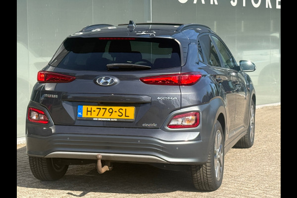 Hyundai Kona EV Premium 64 kWh 100% SOH SCHUIFDAK|TREKHAAK WARMTEPOMP