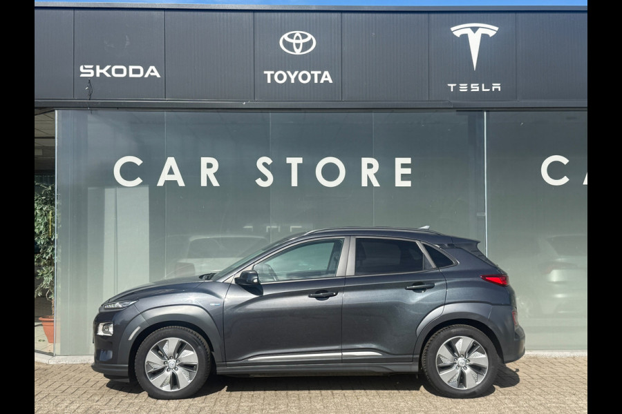 Hyundai Kona EV Premium 64 kWh 100% SOH SCHUIFDAK|TREKHAAK WARMTEPOMP