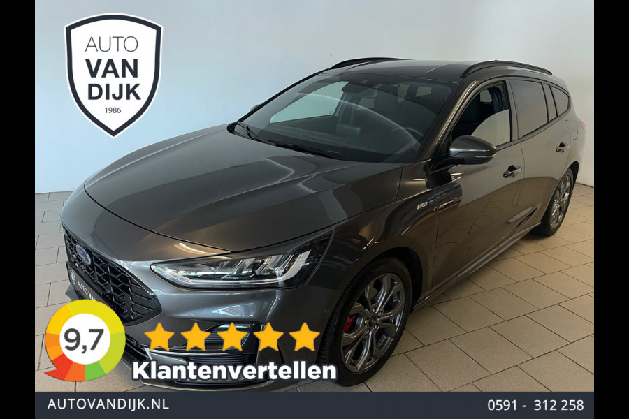 Ford FOCUS Wagon 1.0 EcoBoost Hybrid ST Line Style NW MODEL STUUR EN STOEL VERWARMING TREKHAAK CLIMA CRUISE APPLE CARPLAY