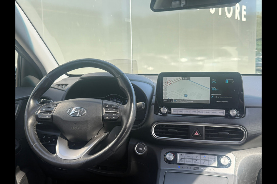 Hyundai Kona EV Premium 64 kWh 100% SOH SCHUIFDAK|TREKHAAK WARMTEPOMP
