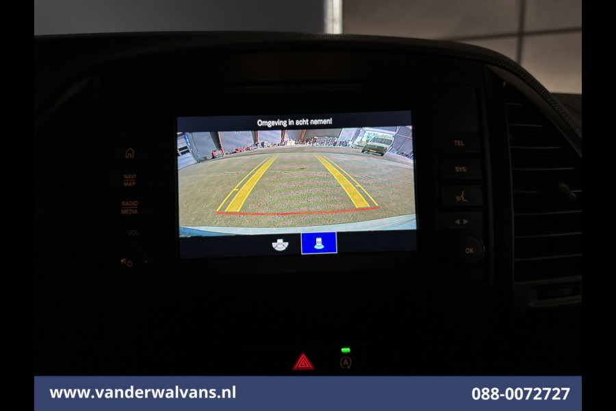 Mercedes-Benz Vito 114 CDI 136pk L2H1 Euro6 Airco | Camera | Navigatie | Apple Carplay | Cruisecontrol Android Auto, Parkeersensoren, Bijrijdersbank, Bumper in de kleur