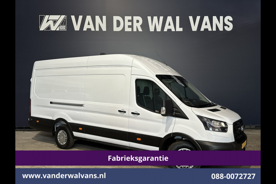 Ford Transit 2.0 TDCI 130pk L4H3 Fabrieksgarantie Jumbo Euro6 Airco | Camera | Apple Carplay | Cruisecontrol | Verwarmde voorruit Android Auto, Parkeersensoren, Bijrijdersbank