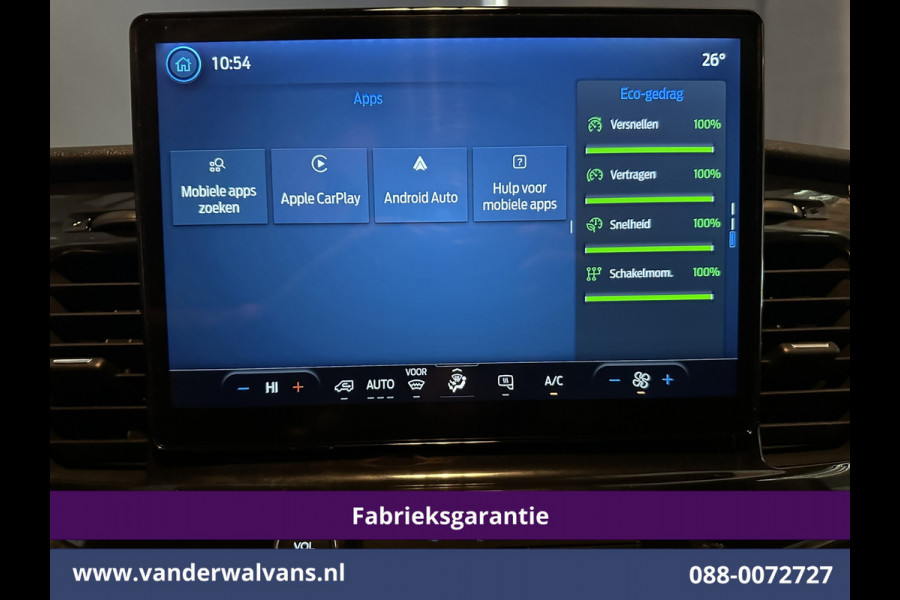 Ford Transit 2.0 TDCI 130pk L4H3 Fabrieksgarantie Jumbo Euro6 Airco | Camera | Apple Carplay | Cruisecontrol | Verwarmde voorruit Android Auto, Parkeersensoren, Bijrijdersbank
