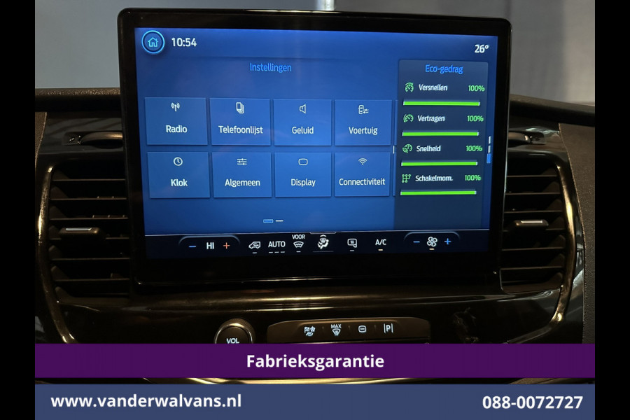 Ford Transit 2.0 TDCI 130pk L4H3 Fabrieksgarantie Jumbo Euro6 Airco | Camera | Apple Carplay | Cruisecontrol | Verwarmde voorruit Android Auto, Parkeersensoren, Bijrijdersbank