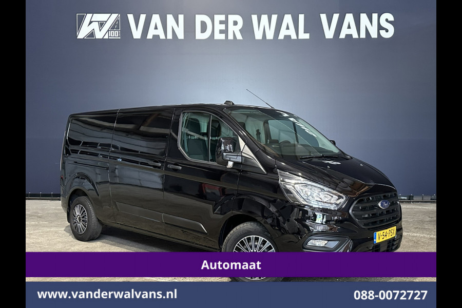 Ford Transit Custom 2.0 TDCI 131pk Automaat L2H1 Euro6 Airco | LED | Apple Carplay | Cruisecontrol Android Auto, Verwarmde Voorruit, Parkeersensoren, Bijrijdersbank