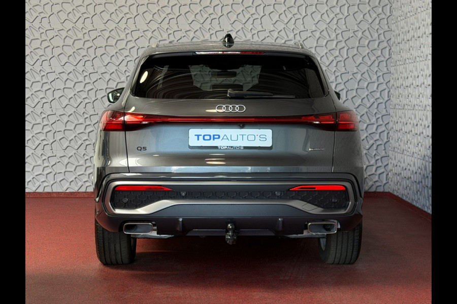 Audi Q5 2.0 TFSI E-HYBRID PANO LEER 360CAM PAS.DISPLAY TREKHAAK QUATTRO 300 PK S-EDITION MATRIXX LED ELEK.STOEL. S-LINE S LINE