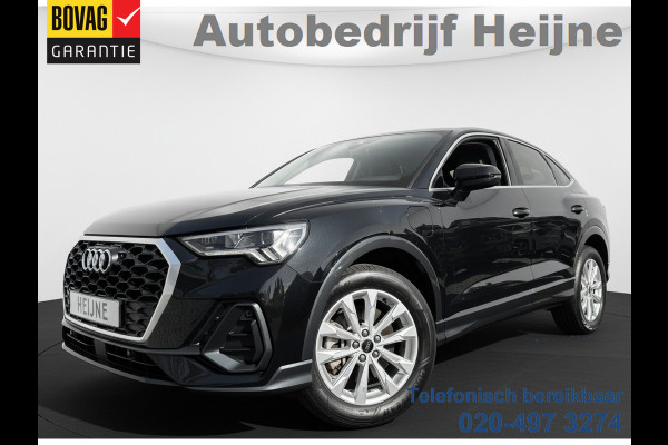 Audi Q3 Sportback 45 TFSI e 245PK BUSINESS EDITION PHEV LEDER/NAVICAMERA/CARPLAY/ELEKTR.KLEP