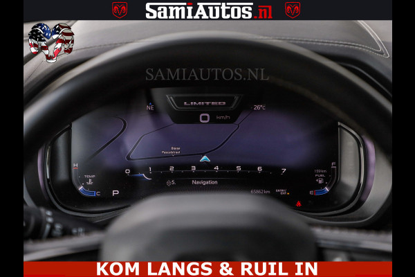 Dodge Ram 1500 LIMITED 5.7 V8 | GRANITE KLEUR | BRONS 4PLAY WIELEN | HUD | MEGA DIK | LUCHTVERING | VOLLE PICK UP | CREW CAB 5 PERSOONS GRIJS KENTEKEN | DUBBELE CABINE |