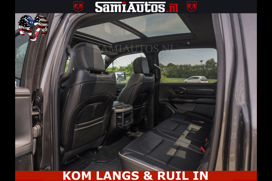 Dodge Ram 1500 LIMITED 5.7 V8 | GRANITE KLEUR | BRONS 4PLAY WIELEN | HUD | MEGA DIK | LUCHTVERING | VOLLE PICK UP | CREW CAB 5 PERSOONS GRIJS KENTEKEN | DUBBELE CABINE |