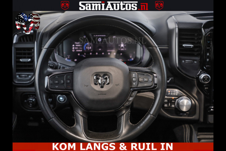 Dodge Ram 1500 LIMITED 5.7 V8 | GRANITE KLEUR | BRONS 4PLAY WIELEN | HUD | MEGA DIK | LUCHTVERING | VOLLE PICK UP | CREW CAB 5 PERSOONS GRIJS KENTEKEN | DUBBELE CABINE |