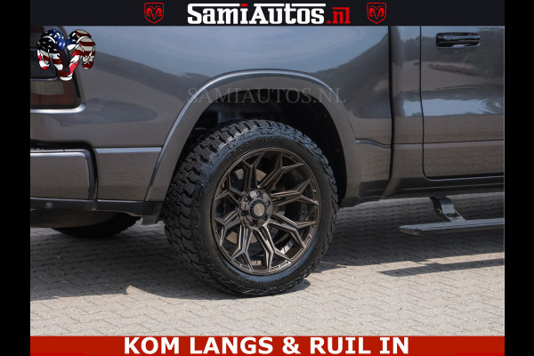 Dodge Ram 1500 LIMITED 5.7 V8 | GRANITE KLEUR | BRONS 4PLAY WIELEN | HUD | MEGA DIK | LUCHTVERING | VOLLE PICK UP | CREW CAB 5 PERSOONS GRIJS KENTEKEN | DUBBELE CABINE |