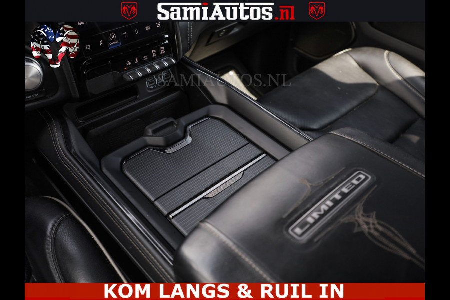 Dodge Ram 1500 LIMITED 5.7 V8 | GRANITE KLEUR | BRONS 4PLAY WIELEN | HUD | MEGA DIK | LUCHTVERING | VOLLE PICK UP | CREW CAB 5 PERSOONS GRIJS KENTEKEN | DUBBELE CABINE |
