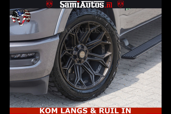 Dodge Ram 1500 LIMITED 5.7 V8 | GRANITE KLEUR | BRONS 4PLAY WIELEN | HUD | MEGA DIK | LUCHTVERING | VOLLE PICK UP | CREW CAB 5 PERSOONS GRIJS KENTEKEN | DUBBELE CABINE |