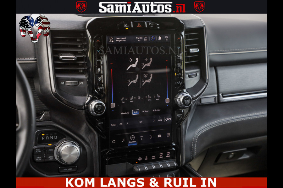 Dodge Ram 1500 LIMITED 5.7 V8 | GRANITE KLEUR | BRONS 4PLAY WIELEN | HUD | MEGA DIK | LUCHTVERING | VOLLE PICK UP | CREW CAB 5 PERSOONS GRIJS KENTEKEN | DUBBELE CABINE |
