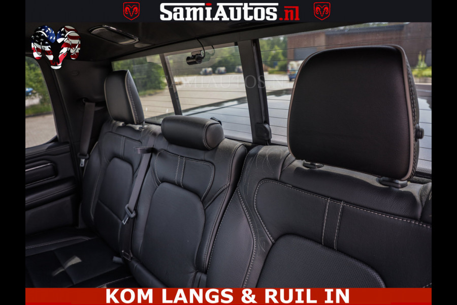 Dodge Ram 1500 LIMITED 5.7 V8 | GRANITE KLEUR | BRONS 4PLAY WIELEN | HUD | MEGA DIK | LUCHTVERING | VOLLE PICK UP | CREW CAB 5 PERSOONS GRIJS KENTEKEN | DUBBELE CABINE |
