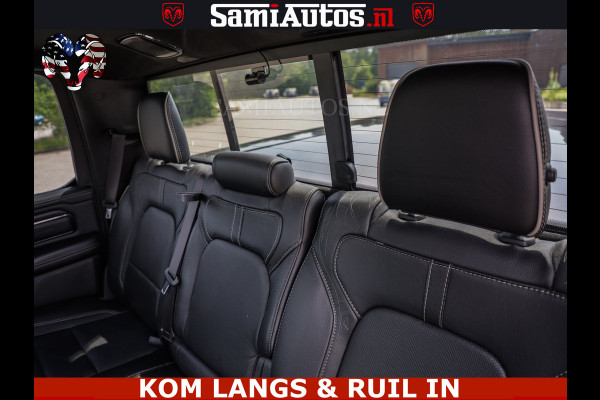 Dodge Ram 1500 LIMITED 5.7 V8 | GRANITE KLEUR | BRONS 4PLAY WIELEN | HUD | MEGA DIK | LUCHTVERING | VOLLE PICK UP | CREW CAB 5 PERSOONS GRIJS KENTEKEN | DUBBELE CABINE |