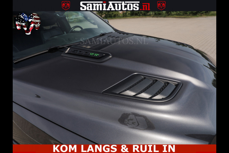 Dodge Ram 1500 LIMITED 5.7 V8 | GRANITE KLEUR | BRONS 4PLAY WIELEN | HUD | MEGA DIK | LUCHTVERING | VOLLE PICK UP | CREW CAB 5 PERSOONS GRIJS KENTEKEN | DUBBELE CABINE |