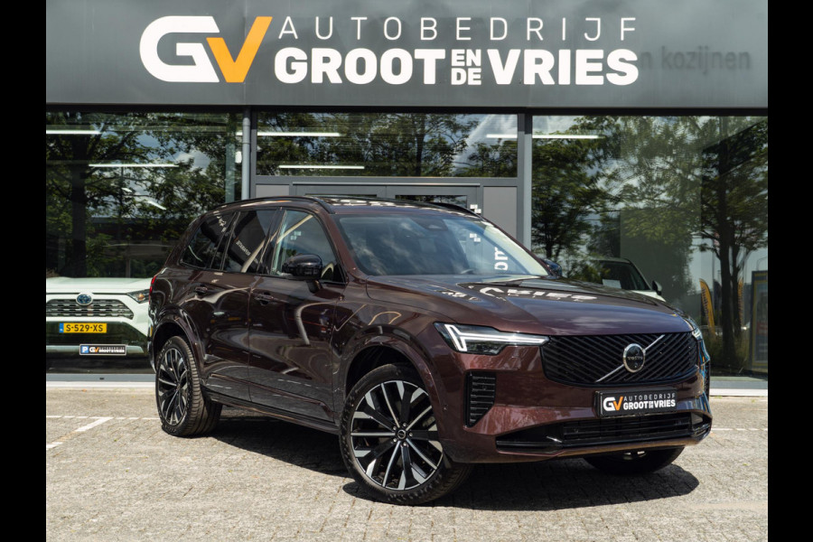Volvo XC90 2.0 T8 Plug-in hybrid AWD Plus Dark Pano|Luchtvering|H&K|Trekhaak|7p|BLIS