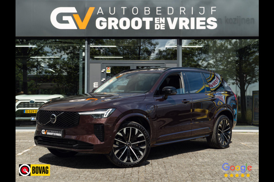Volvo XC90 2.0 T8 Plug-in hybrid AWD Plus Dark Pano|Luchtvering|H&K|Trekhaak|7p|BLIS