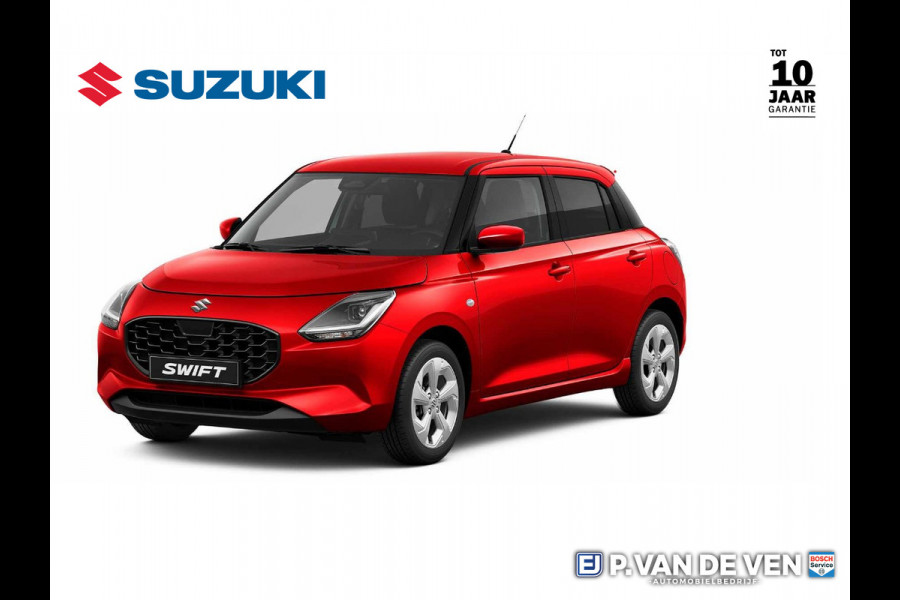 Suzuki Swift 1.2 Select Smart Hybrid | Uit voorraad leverbaar | 3564 | €2.200,- voordeel | Adapt. Cruise | Camera | Stoelverwarming | 16'' | Dodehoek | Carplay/Android Auto | Smart Entry |